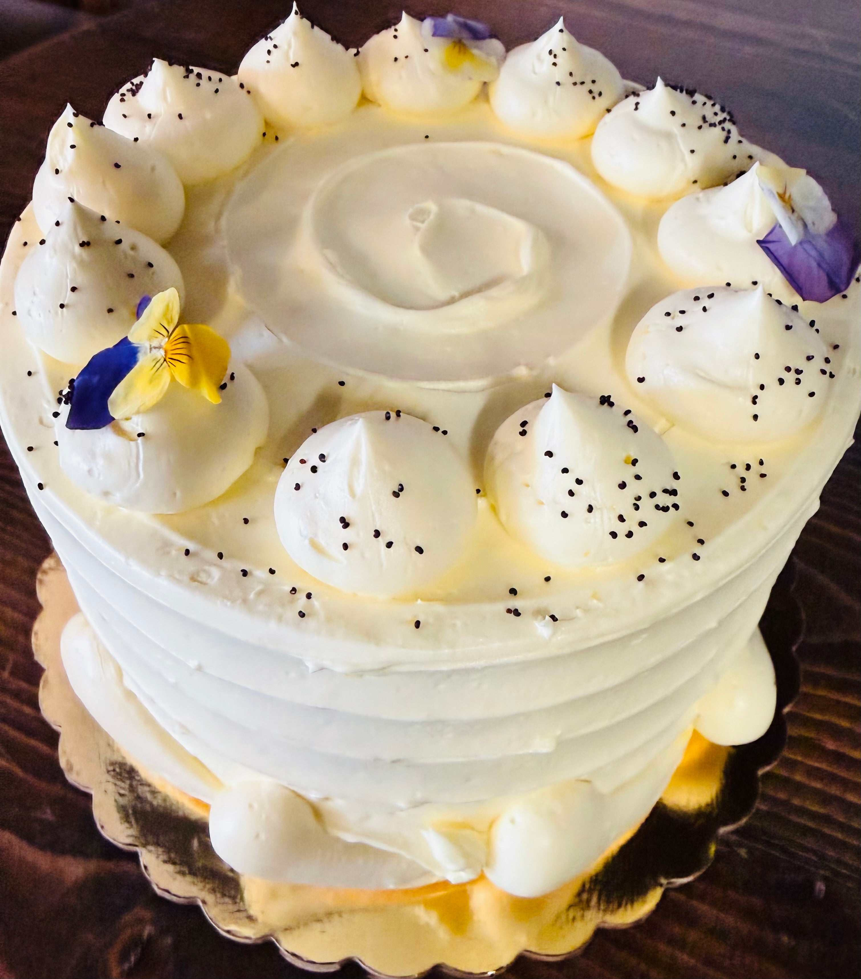 Lemon Poppyseed Cake