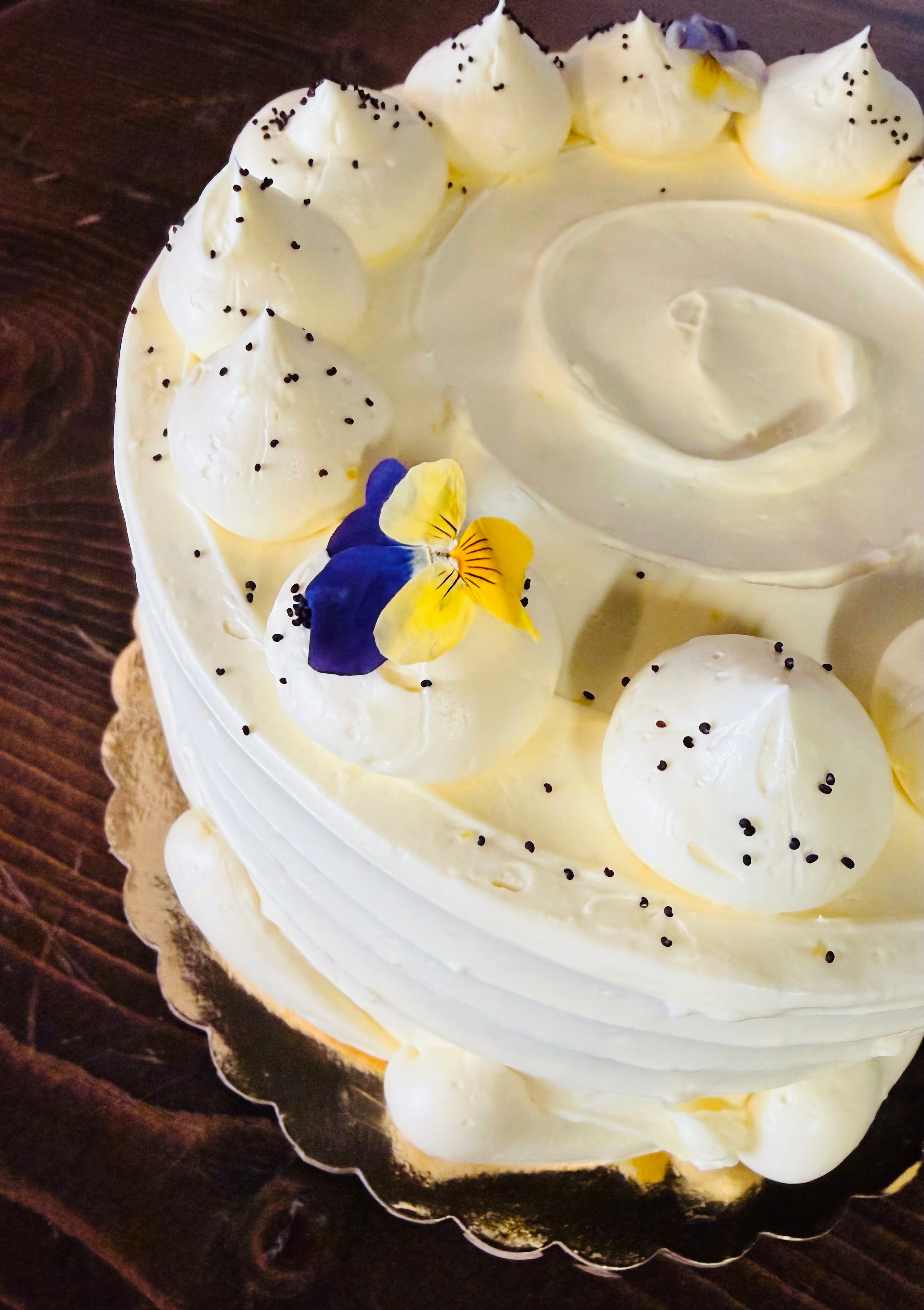 Lemon Poppyseed Cake