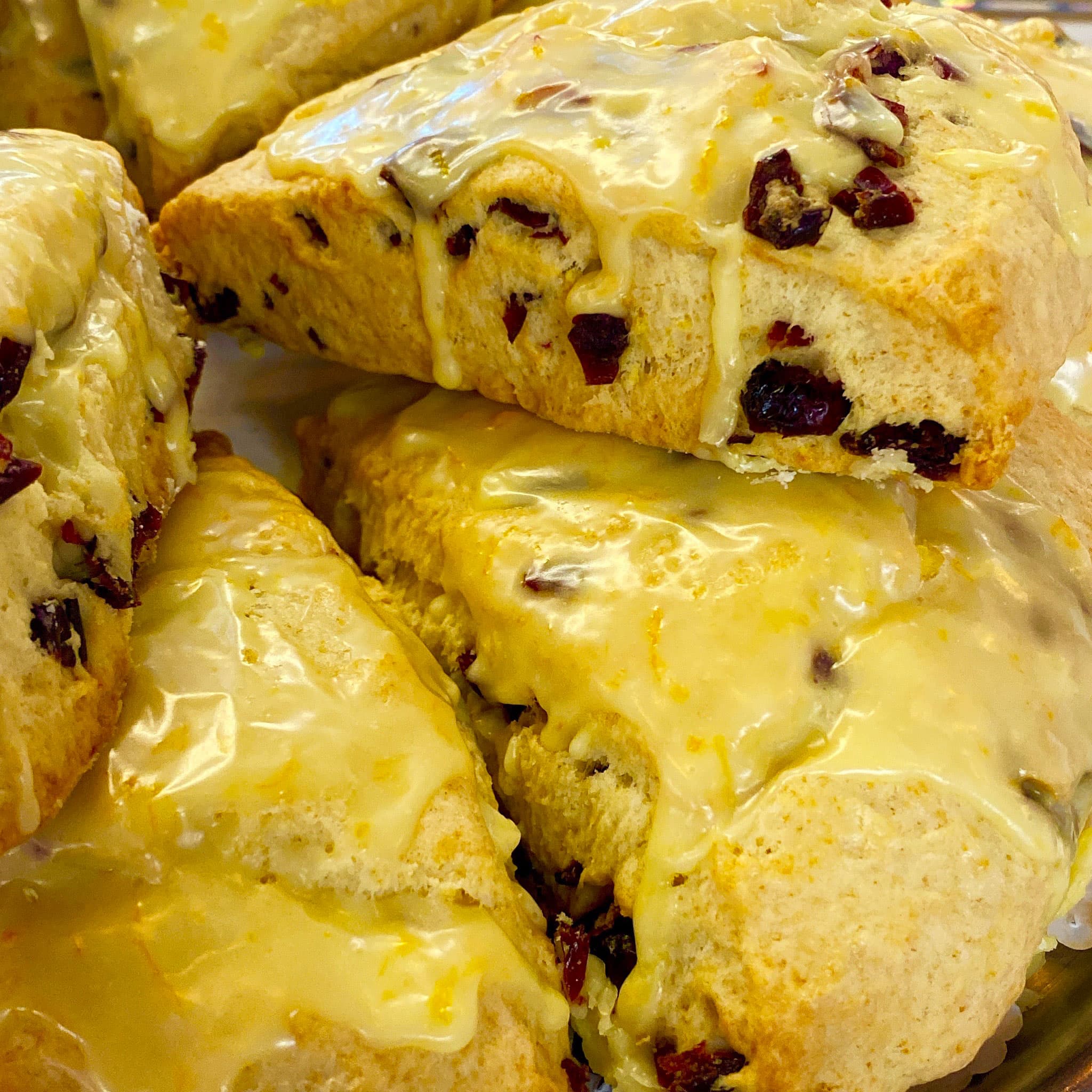 Cranberry Orange Scones