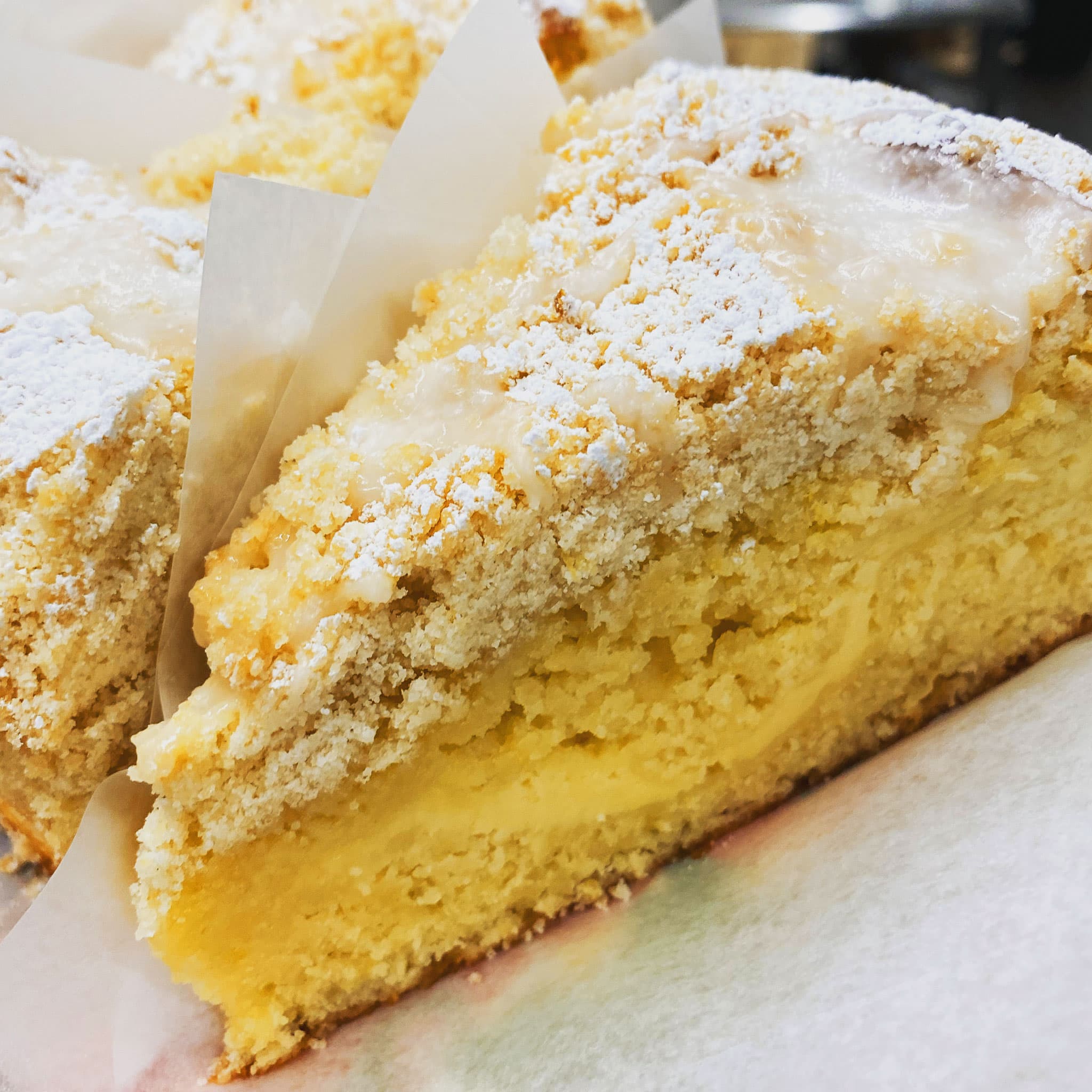 Lemon Cream Cheese 10” Coffee Cake Vanilla Bean Bakery & Cafe