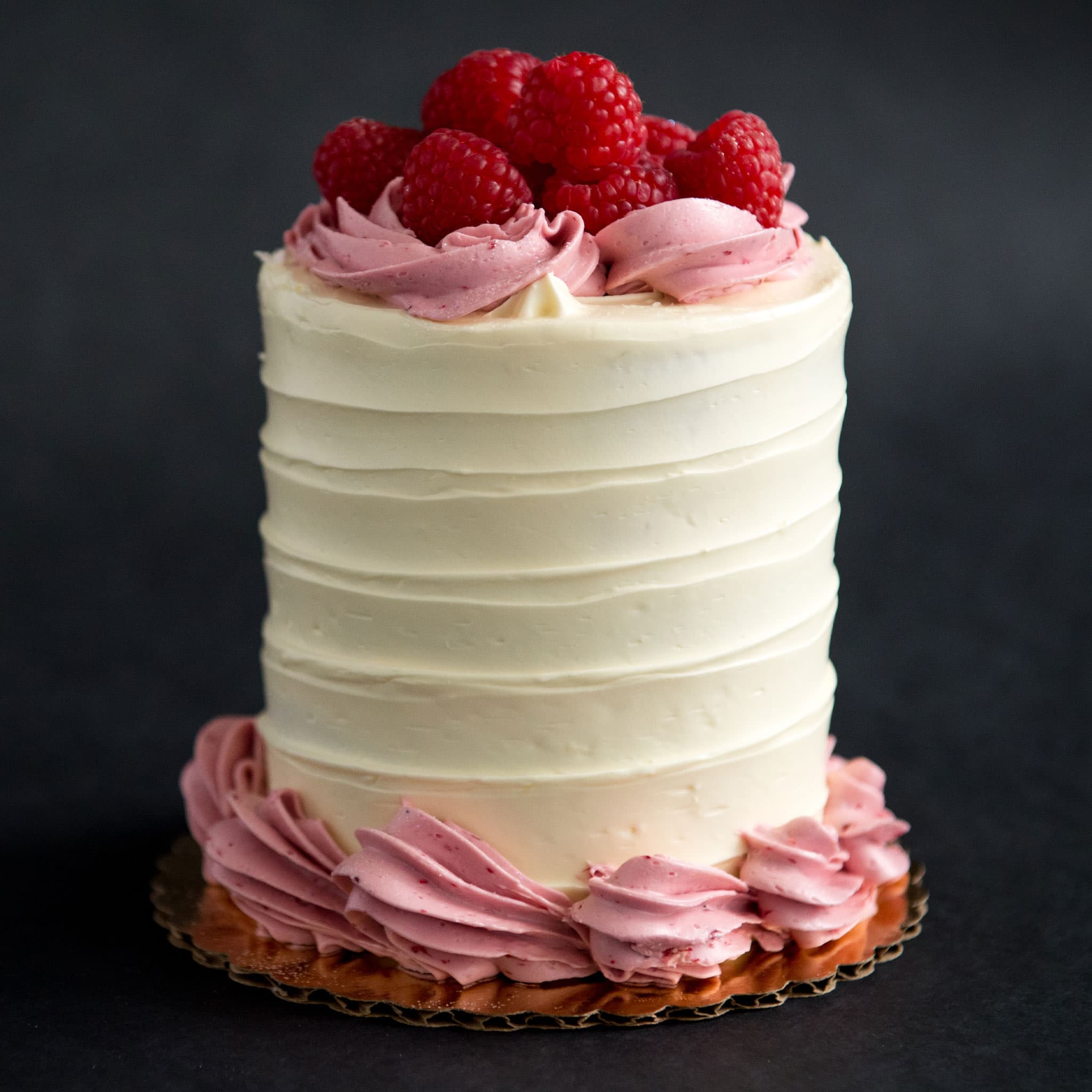 Vanilla Raspberry Cake – Vanilla Bean Bakery & Cafe