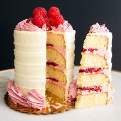 Vanilla Raspberry Cake medium